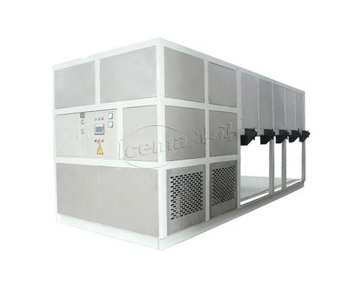 Guter Preis 10T/24H Industrie-Eismaschine mit direkter Kühlung und Kältemittel R404A/R22 Online