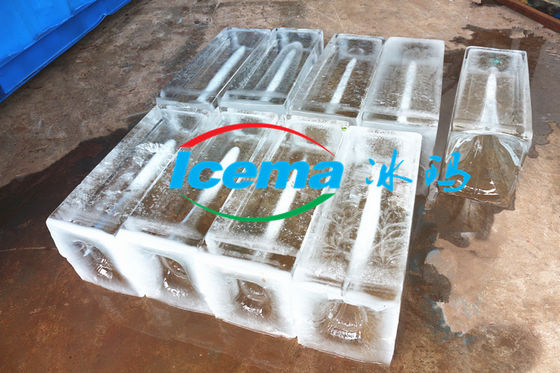 5 Tonnen industrielle Eismaschine mit direkter Kühlung und Kältemittel R404A/R22