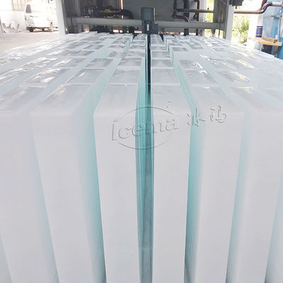 10 Tonnen Eismaschine für industrielle Direktkühlung 61.4A Nennstrom 60KG Eislager