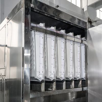 10 Tonnen Eismaschine mit anpassbarer automatischer Verpackung und 22x22x22 mm Kubik Eisgröße