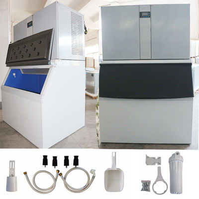 Emerson-Kompressor ICEMA Automatische 1-Tonnen-Eiswürfelmaschine für die Eisproduktion