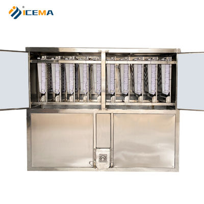 Maschine zur Herstellung von Industrie-Eiswürfeln mit PU-Isolation 3000 kg für kommerzielle Anwendungen