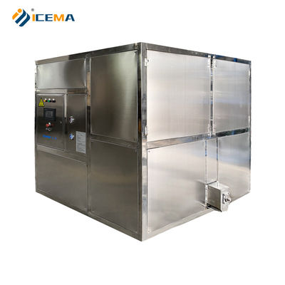 Automatische 3T 300KG Eismaschine für Kristallwürfel Eis Produktionslinie