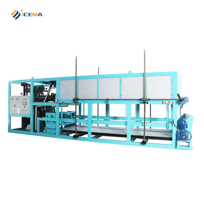 85 kW Kühlkapazität 12000 KG Industrie-Eis-Block-Herstellungsmaschine für Kundenbedarf