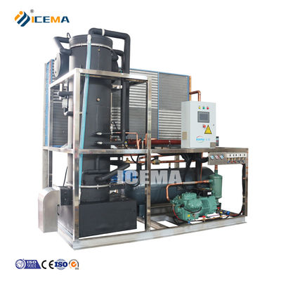 ICEMA vollautomatische 8T Eisrohrmaschine mit individueller Speicherkapazität