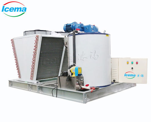 Kompakte Bitzer-Kompressor-Eisblöcke/Flacheneismaschine/Eismaschine für gewerbliche Zwecke