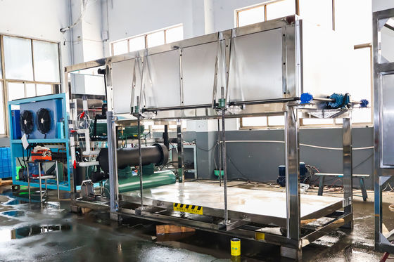 Icema Industrie-Block-Eismaschine Ausgabe 1 t-30 t Für den Handel