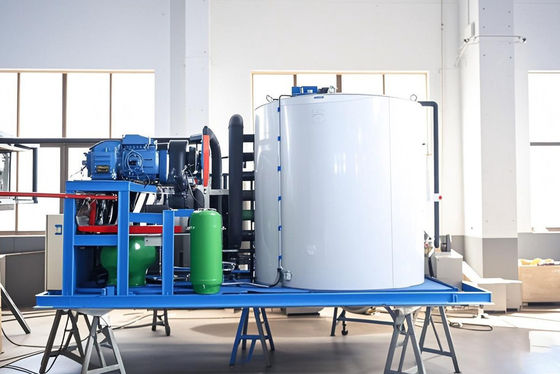 ICEMA 30T/24 Stunden Energieeinsparung der Flacheneismaschine