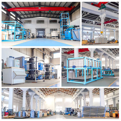 ICEMA 30T/24 Stunden Energieeinsparung der Flacheneismaschine