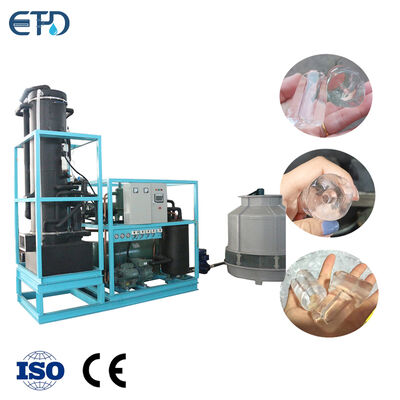 kaufen 30T/24H Industrielle Eisröhrenmaschine Preis Automatische Eis am Stiel Röhrenmaschine Simi Auto 10 Tonnen Online-Herstellung