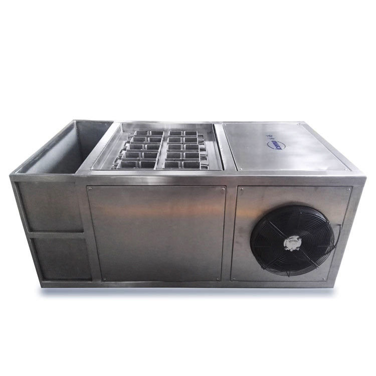 Industrielles 2T / 24H Sole-Kühlblock-Eismaschinen-Salzwasser für Eisfabrik / Kühlhaus / Kühlung / frisch