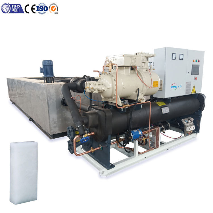 Soletyp Industrielle 10-Tonnen-Eisblockmaschine 380V