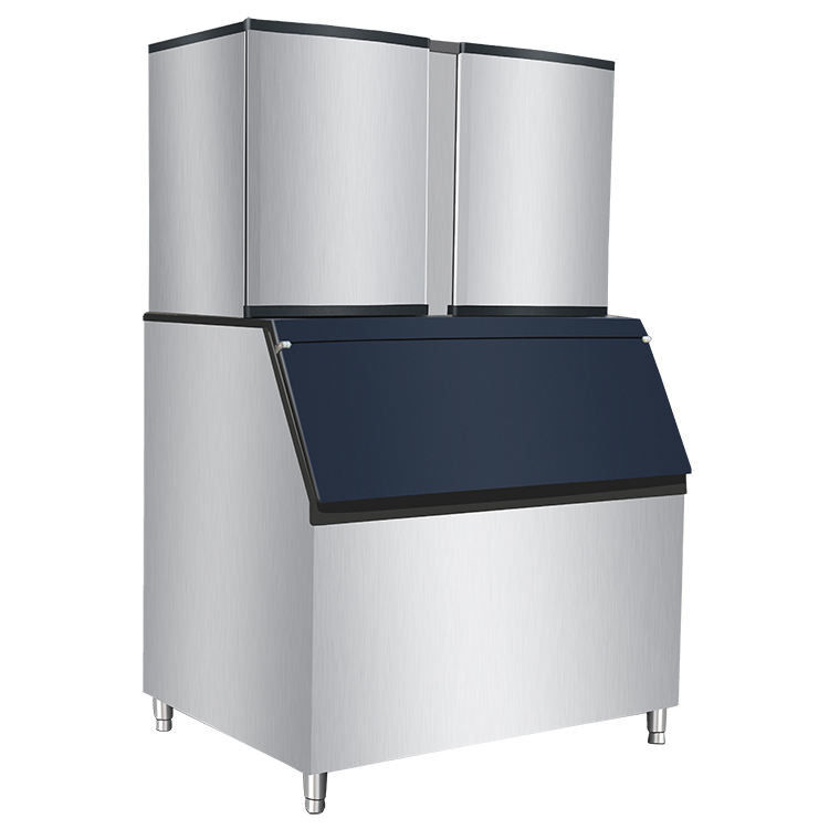 Gewerbliche Eiswürfelmaschine mit Edelstahlspannung 220-240V