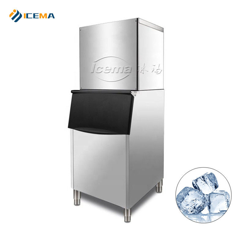 200 kg 300 kg 400 kg 500 kg ICEMA Eiswürfelmaschine 760*830*1780mm Eisgröße 22x22x22mm