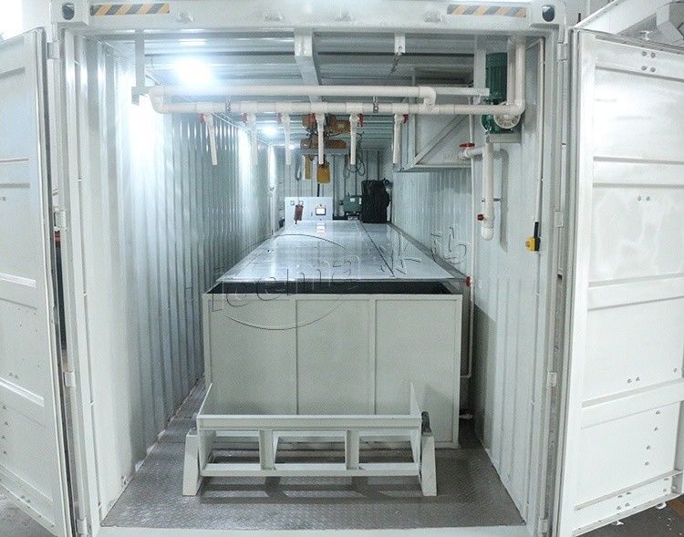 Lebensmittelgeschäft Industriebehälter Block Eismaschine Eisgewicht 25kg 50kg 100kg Verbrauch