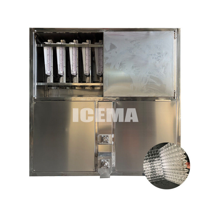 ICEMA 2T/24H Eismaschine Automatische Eiswürfelmaschine für Eiswerke