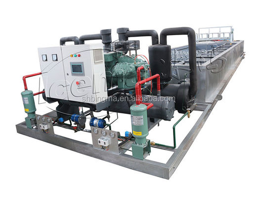 Guter Preis CE 15 Tonnen industrielle Block-Eismaschine 70,5 kW 380 V Online