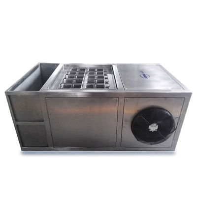 Industrielles 2T / 24H Sole-Kühlblock-Eismaschinen-Salzwasser für Eisfabrik / Kühlhaus / Kühlung / frisch