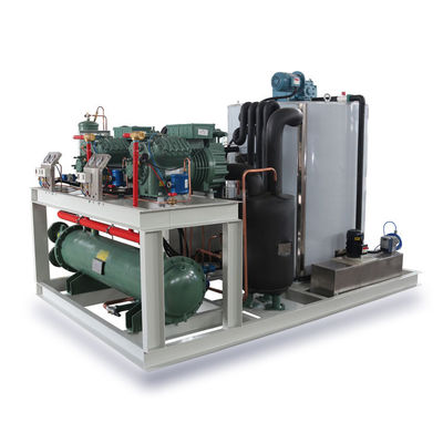 Guter Preis 8000KG/24H Automatisches Eisspeichersystem Flacheneismaschinen Gewerbeindustrie Online