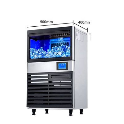 Guter Preis Effiziente industrielle Eiswürfelmacher aus Edelstahl 40 kg/24h Eisherstellungskapazität Online