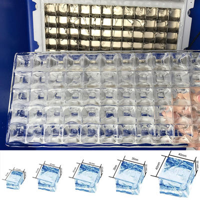 Guter Preis Luft-Wasser-Kühlung Industrie-Eiswürfel-Hersteller mit Edelstahl-Körpermaterial Online