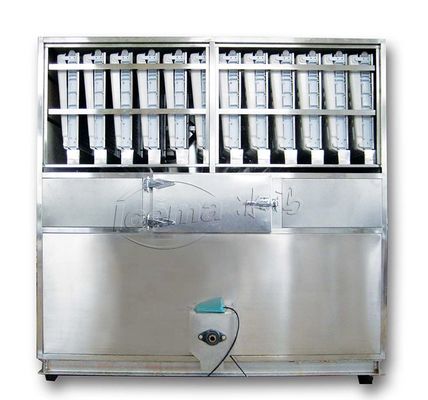 Guter Preis Industrielle Eiswürfel Maschine Stromversorgung 220V/50Hz Eiswürfel Größe 22*22*22mm Online