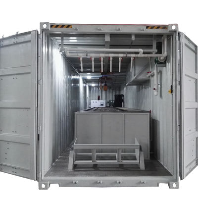Guter Preis 2000 KG Luftgekühlte Container-Block-Eismaschine für hohe Produktivität und Wettbewerbsfähigkeit Online