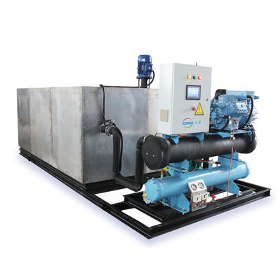Guter Preis 19.75KW Multifunktions 2T 5T 10T 20T Salzblock-Eisfabrik für 5000 kg Eisproduktion Online