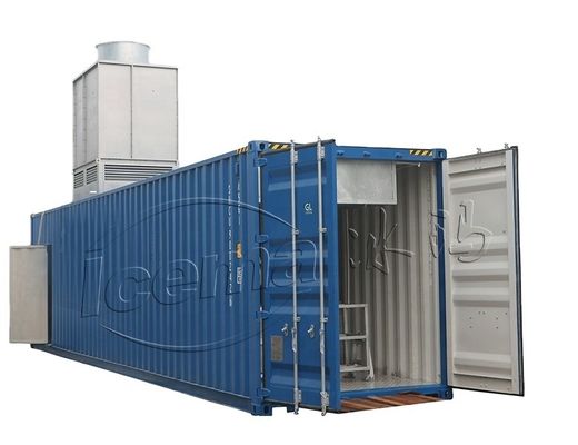 Guter Preis RefComp Kompressor 31.25KW 8T Container Block Eismaschine für Hafen und Kai abnehmbar Online