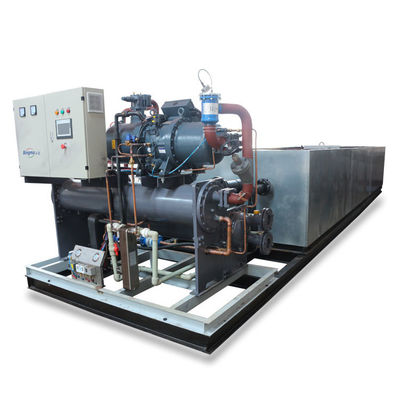 Guter Preis Emerson 62.7KW 2024 Anpassung 15 Tonnen Block-Eismaschine für Industrie-Eis Online