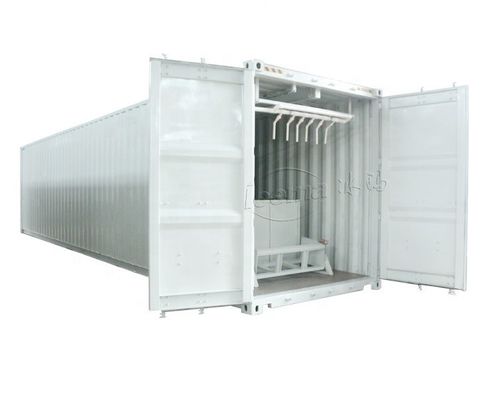 Guter Preis 6400*2250*2500 Container-Block-Eismaschine mit sonstiger Speicherkapazität für Eis in Hafen und Kai Online