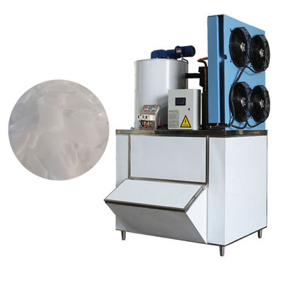 Guter Preis Maschine zur Herstellung von industriellen Eisflocken für die Fischerei 1T/24H Kühlmittel für landwirtschaftliche Betriebe R404A/R22 Online