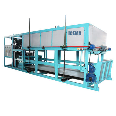 Guter Preis 10 Tonnen Eismaschine für industrielle Direktkühlung 61.4A Nennstrom 60KG Eislager Online