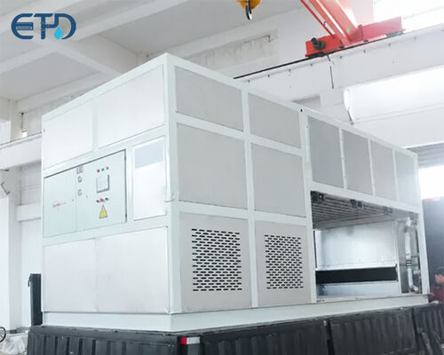 37.5KW Kühlkapazität Direktkühlblock Eismaschine mit Edelstahlplattenverdampfer